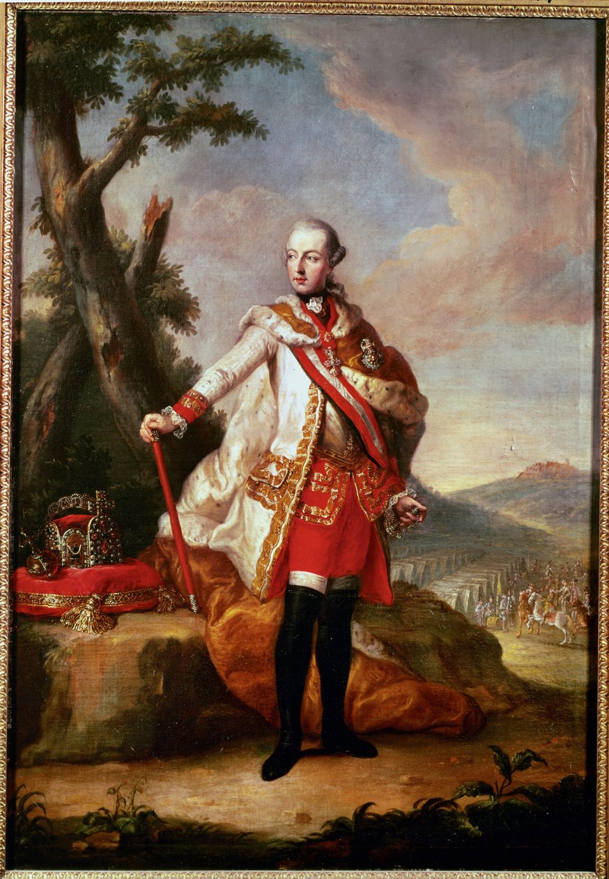 Emperador José II ... (pintura sobre lienzo) de German School