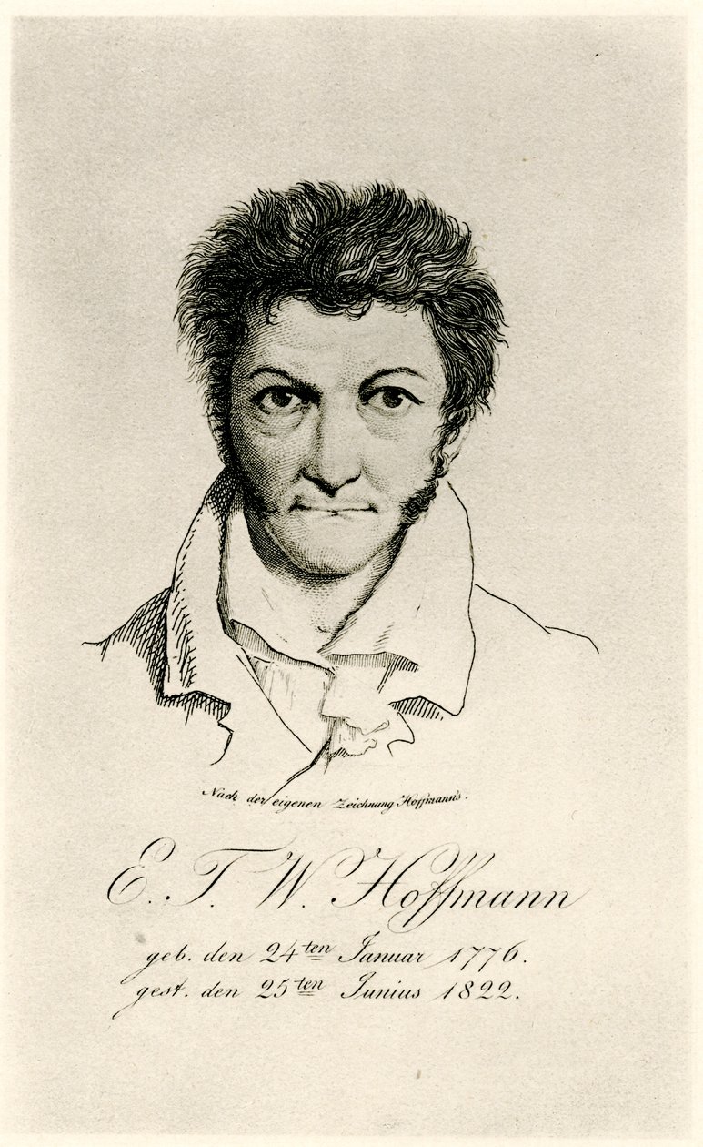 Ernst Theodor Amadeus Hoffmann (1776-1822) de German School