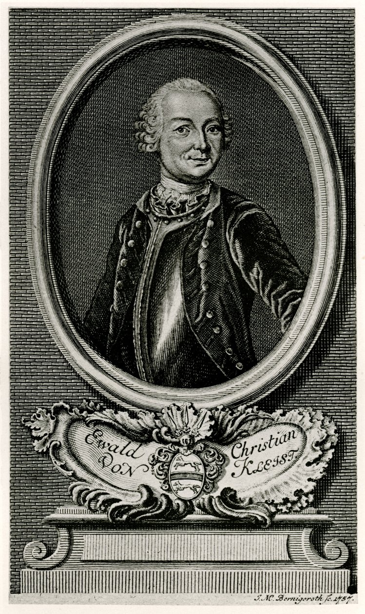 Ewald Christian von Kleist de German School