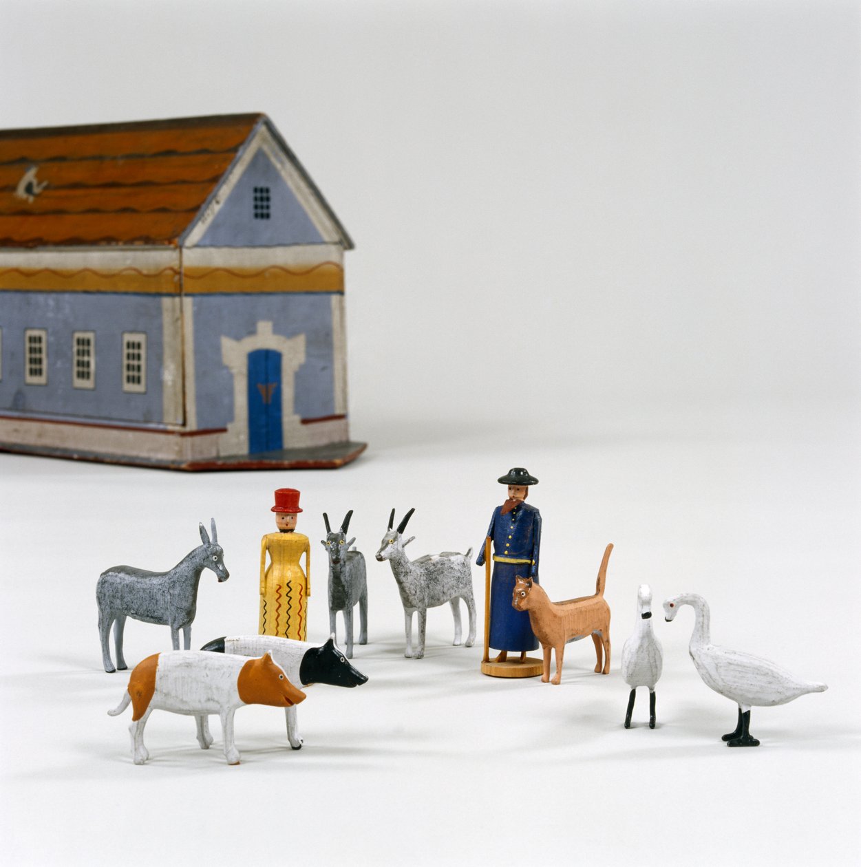 Figuras frente al arca de Noé, c.1840 de German School