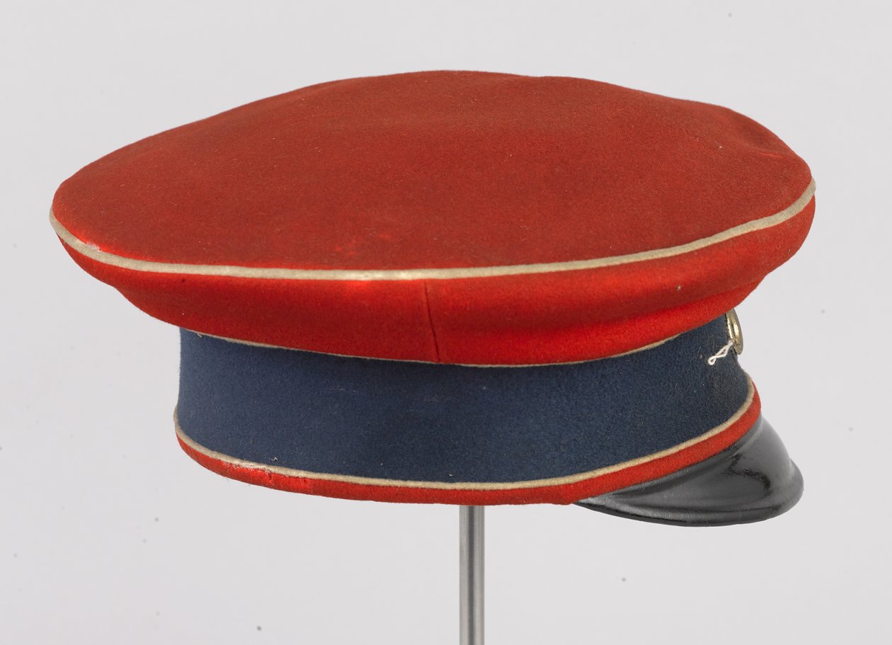 Gorra de forraje, SAR El Duque de Connaught, 3º Húsares de Zieten, Ejército Alemán, antes de 1914 de German School