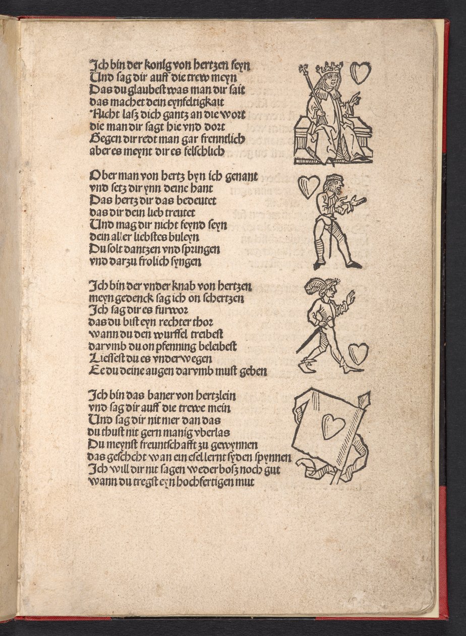 Fortunas de naipes, c.1510 de German School