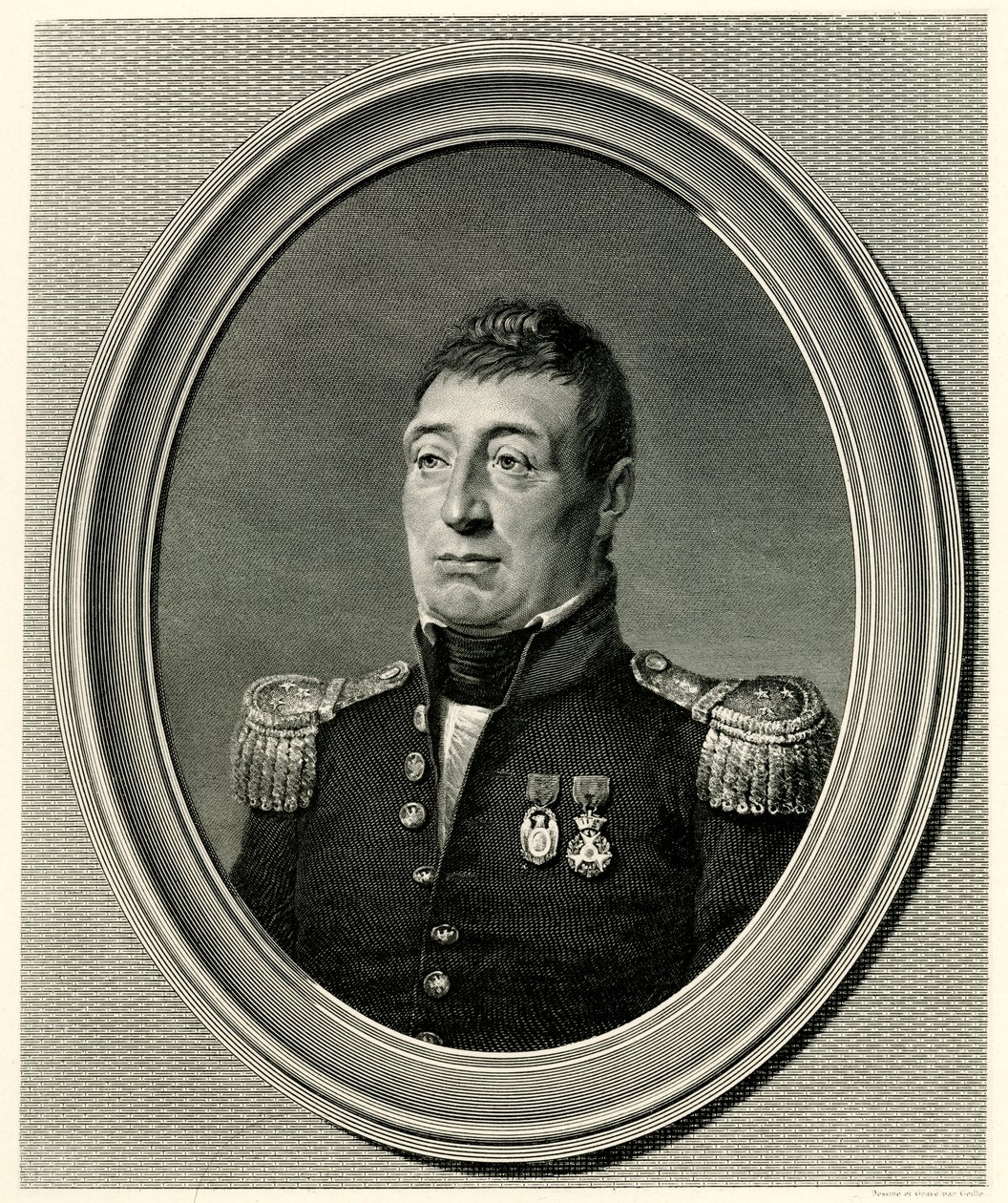 Gilbert du Motier, Marqués de Lafayette de German School