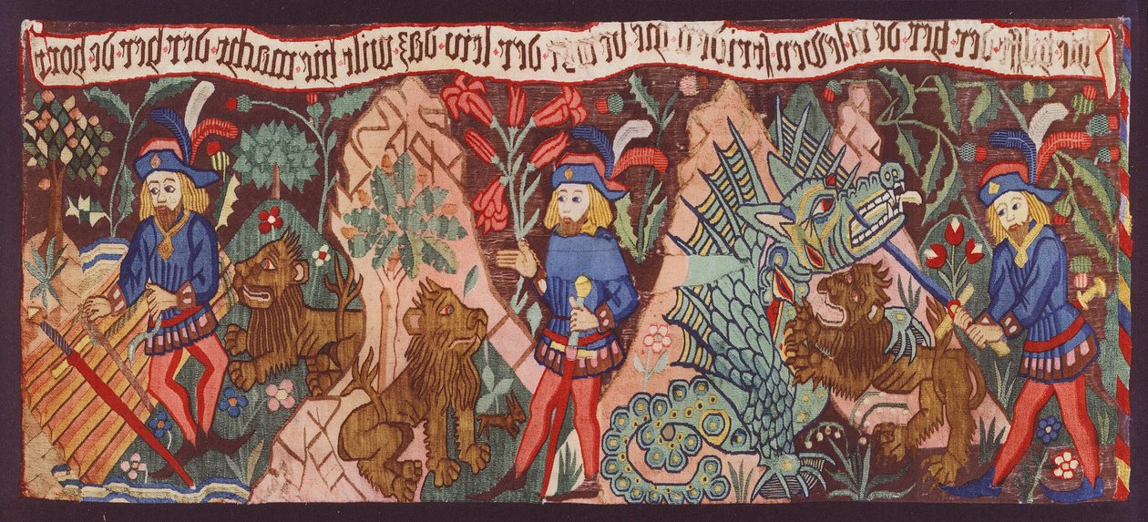 Enrique el León, tapiz alemán de German School