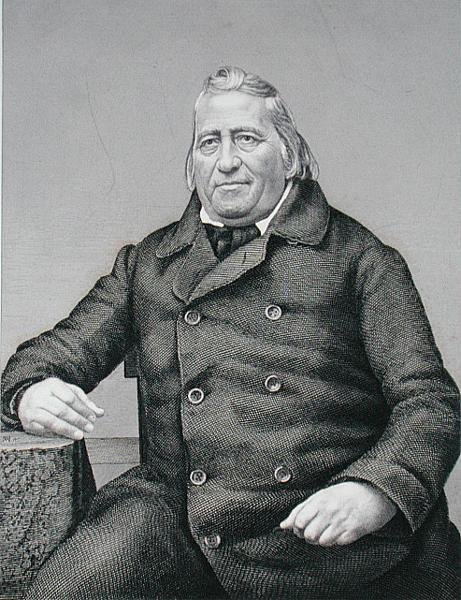Hippolyte Andre Baptiste Chelard (1814-86) grabado por Weimar de German School