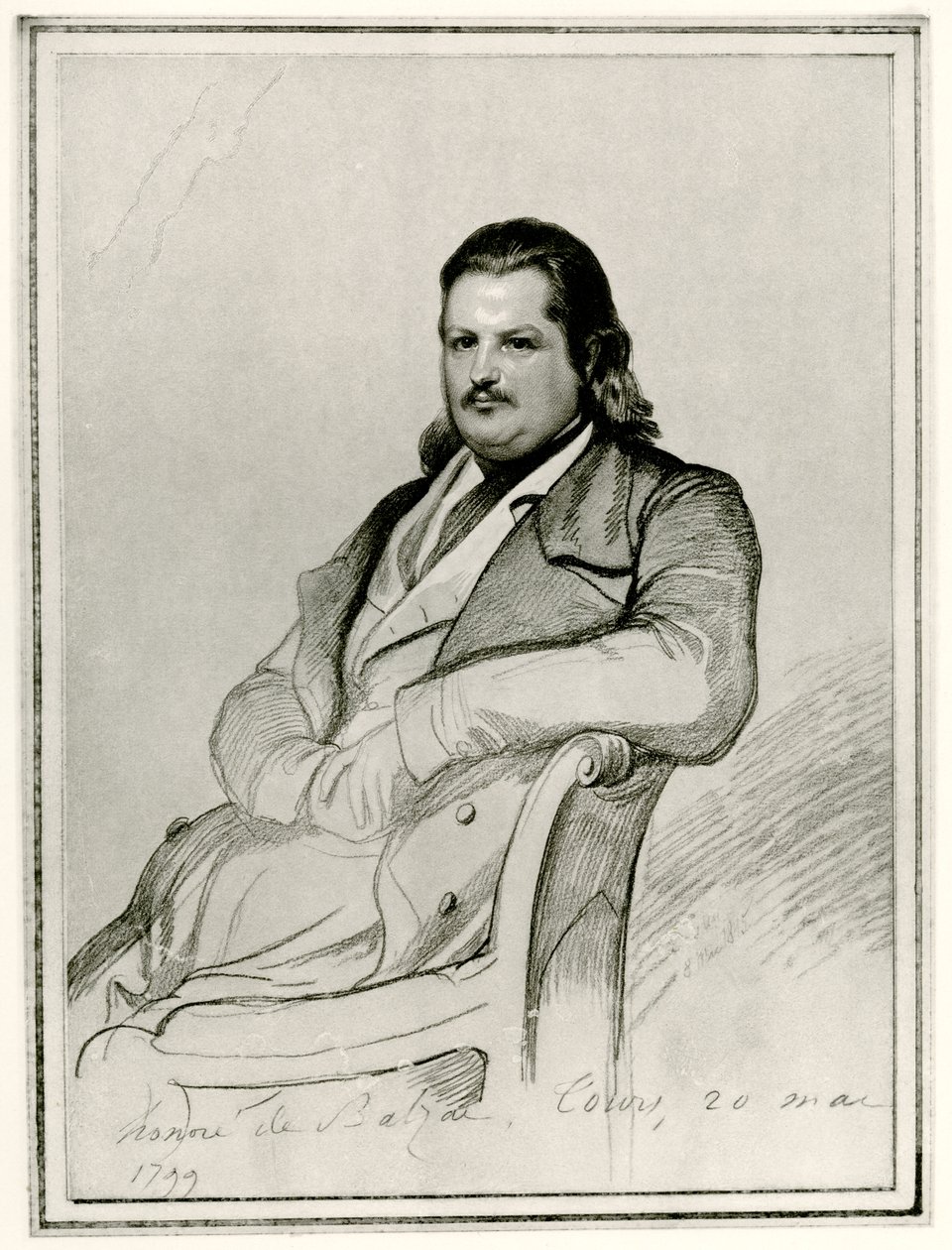Honoré de Balzac de German School
