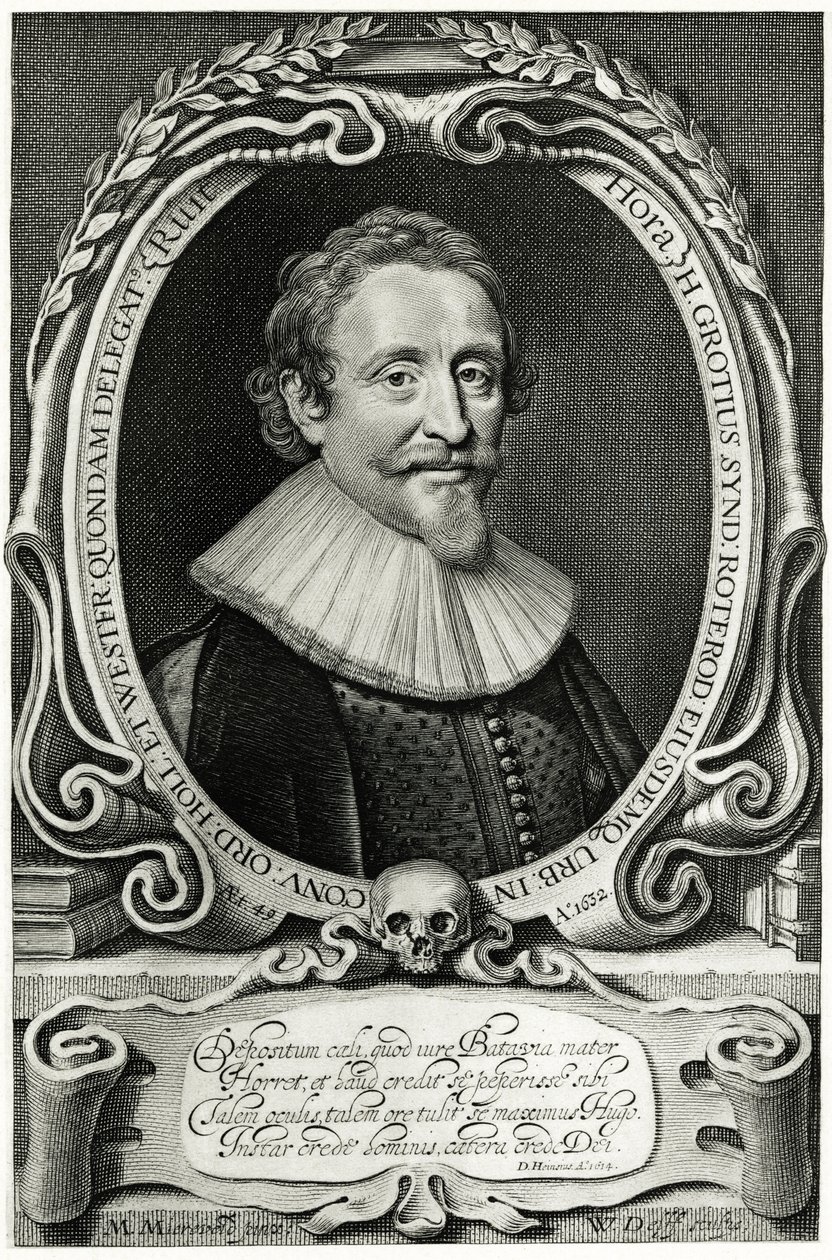Hugo Grocio | German School | Impresión de arte