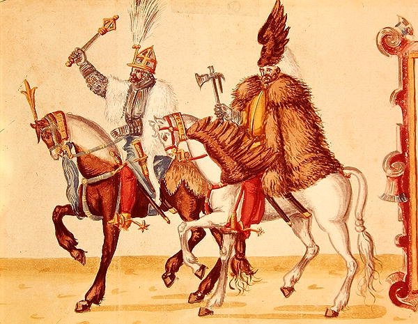 Nobles húngaros en la corte otomana a finales del siglo XVI de German School