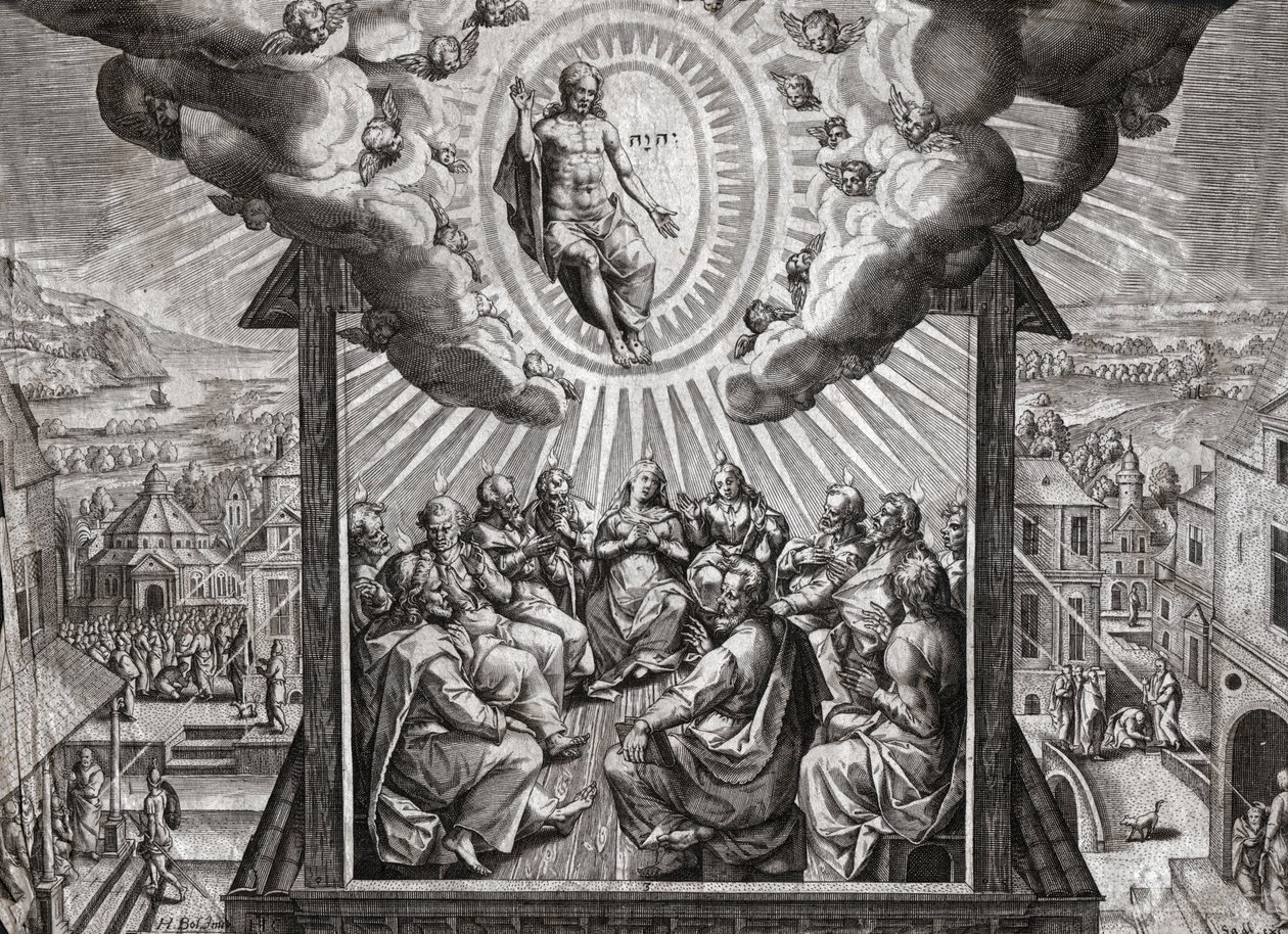 Jesucristo y los apóstoles de German School