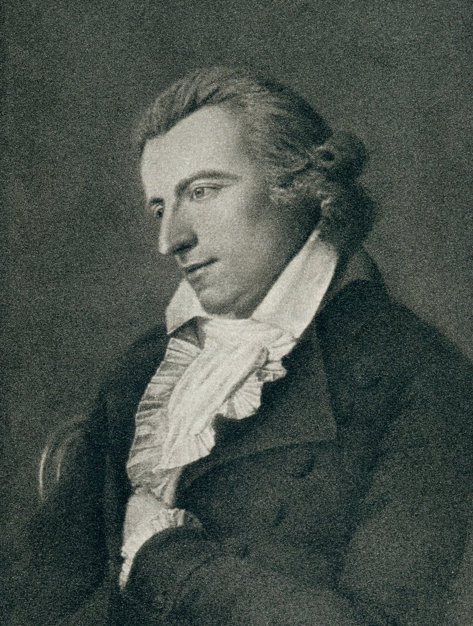 Johann Christoph Friedrich von Schiller (1759-1805) (grabado) de German School