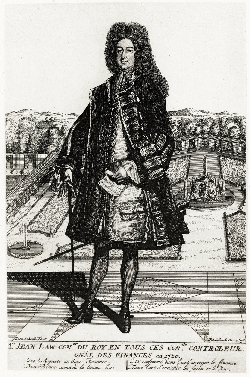 John Law de Lauriston de German School