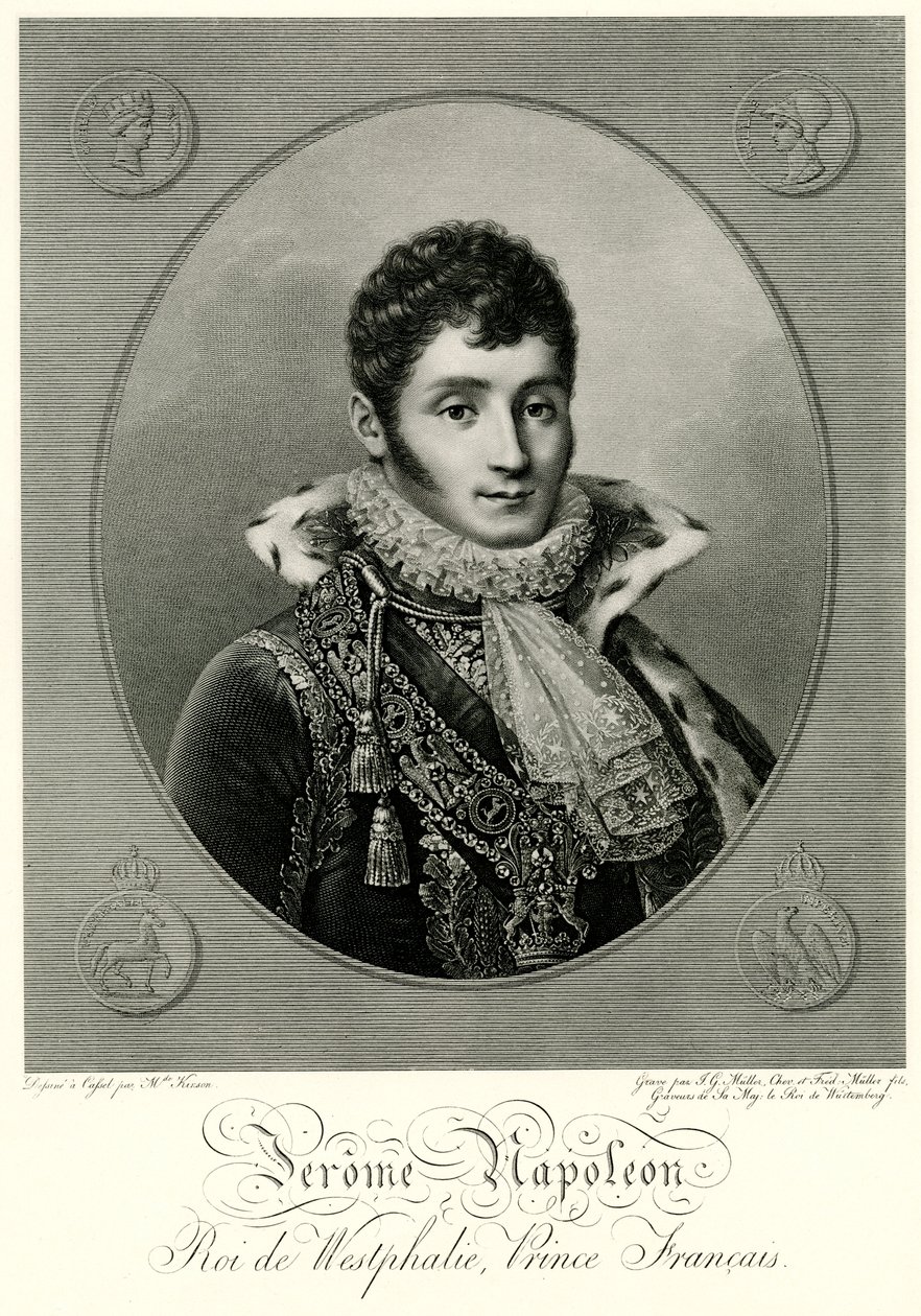 Jérôme Bonaparte, 1884-90 de German School