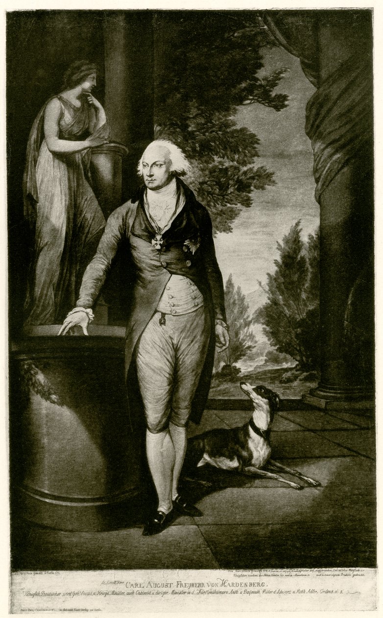 Karl August Fürst von Hardenberg de German School