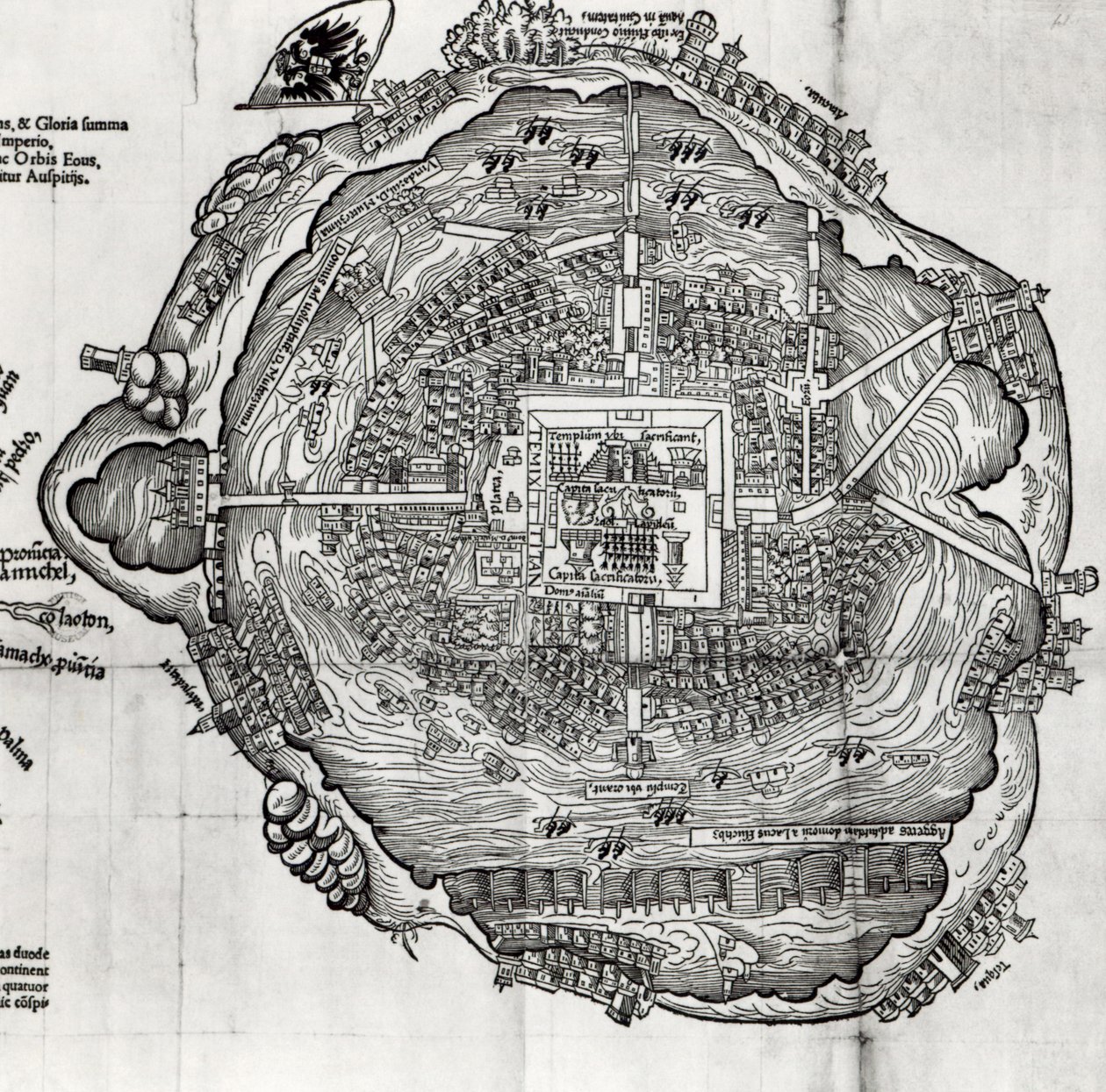 Mapa de Tenochtitlan de 