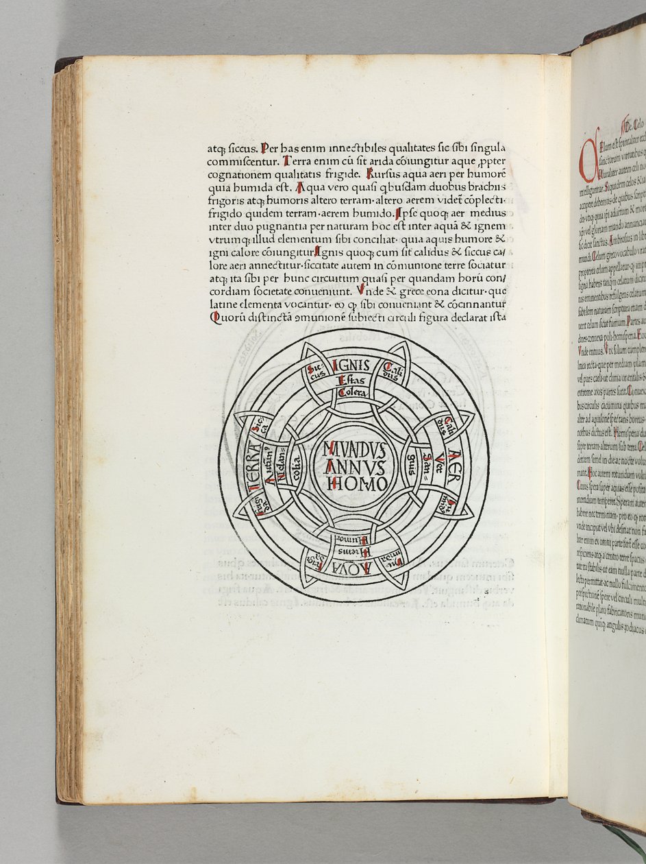 Mappa Mundi, el primer mapa impreso del mundo, de 