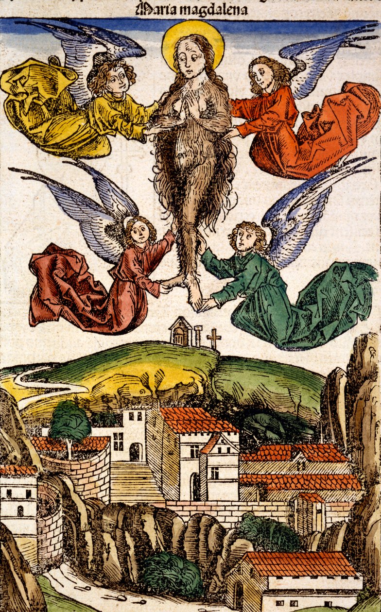 María Magdalena del Liber Chronicarum de Hartmann Schedel, 1493 de German School