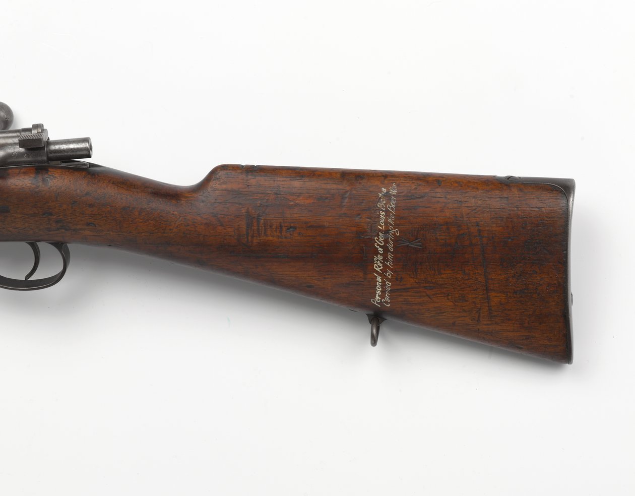 Rifle de cerrojo Mauser M1896 7.92 mm 1896 usado por el General Louis Botha de German School