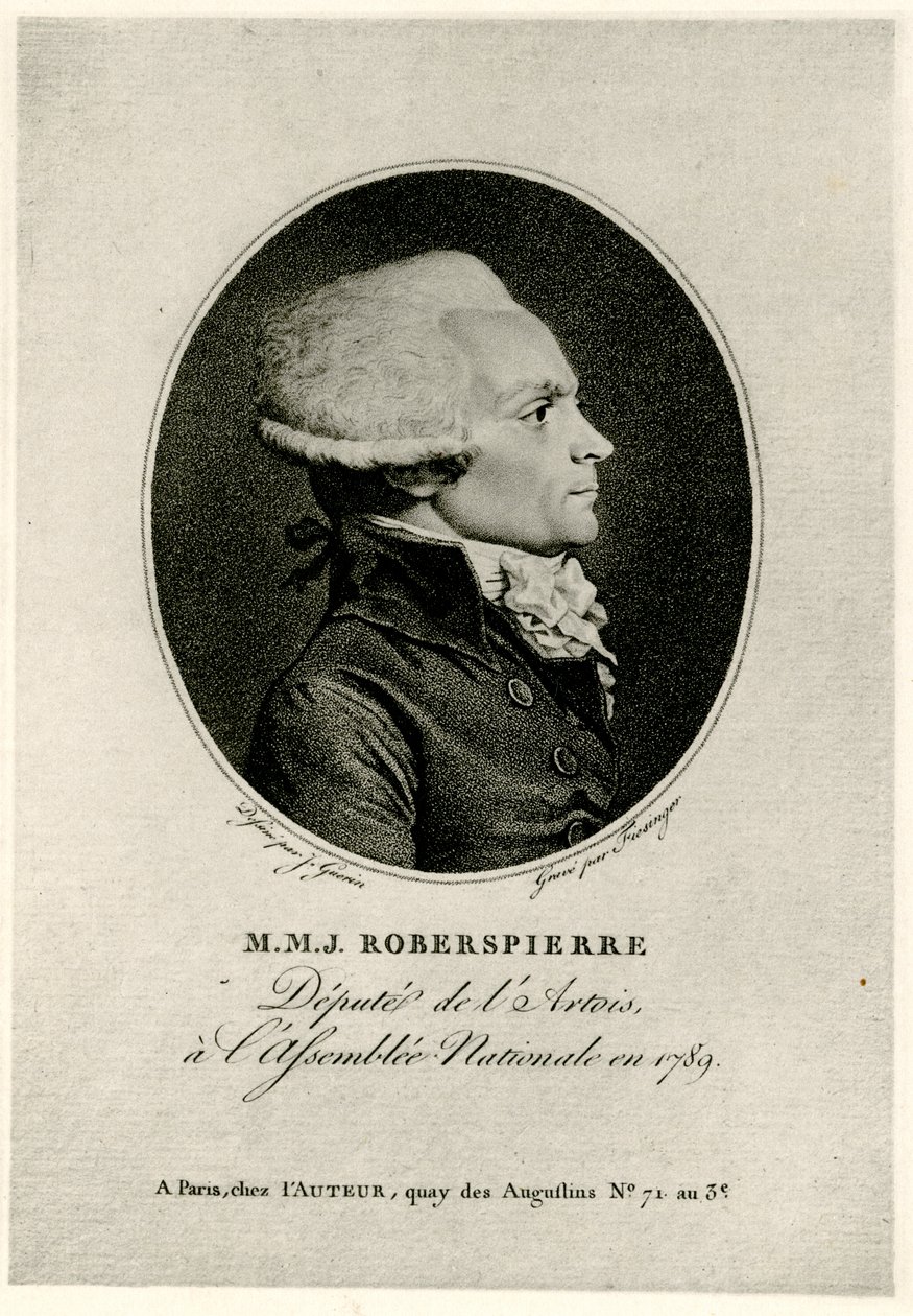 Maximilien Marie Isidore de Robespierre de German School