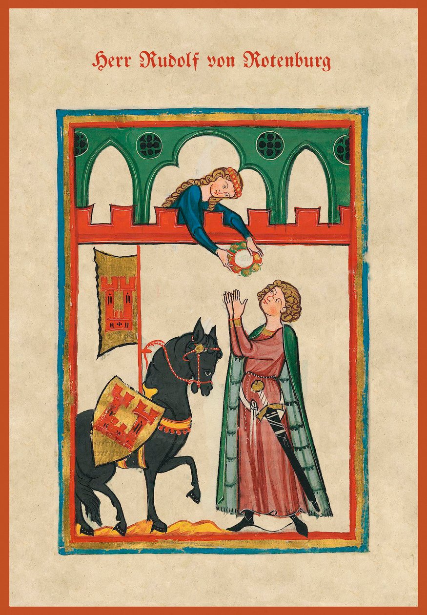 Cancionero medieval (vitela) de German School