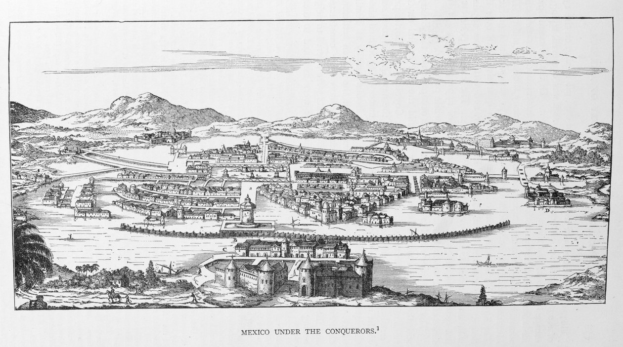Ciudad de México bajo el conquistador, de 