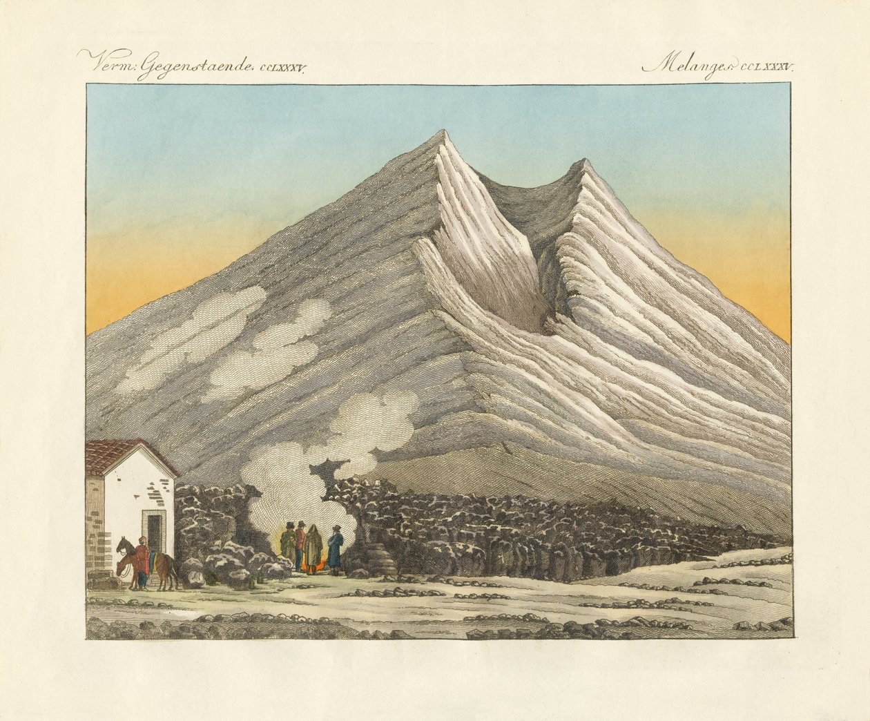 Monte Etna de Sicilia de German School