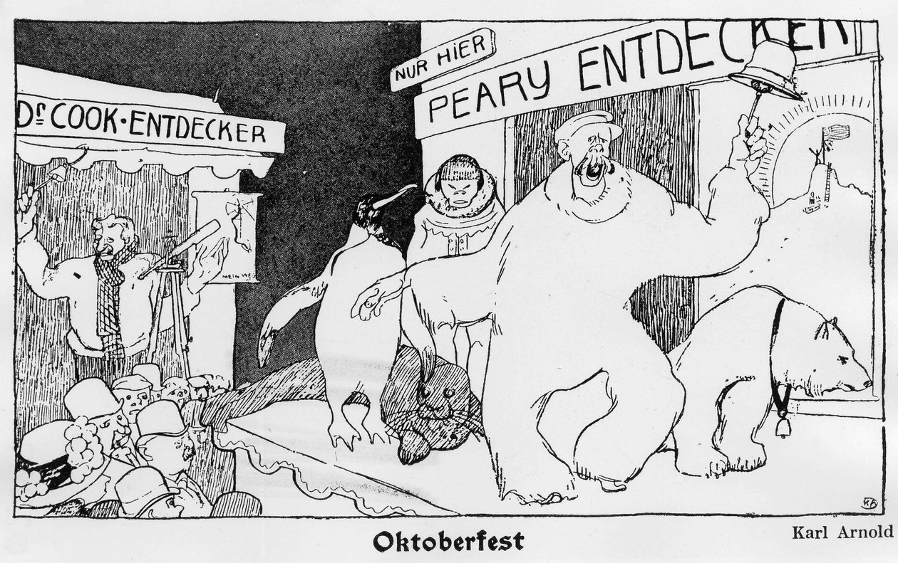 Polo Norte: Cook y Robert Edwin Peary - Jugend de German School