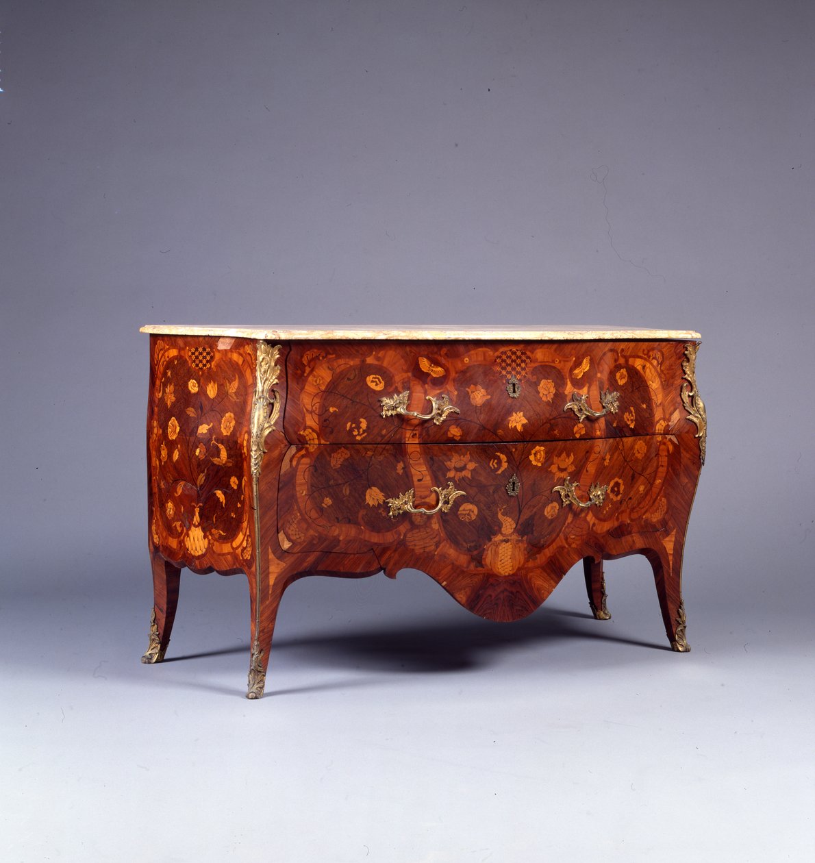 Una de un Par de Cómodas de Marquetería y Parquetería, c.1765 de German School