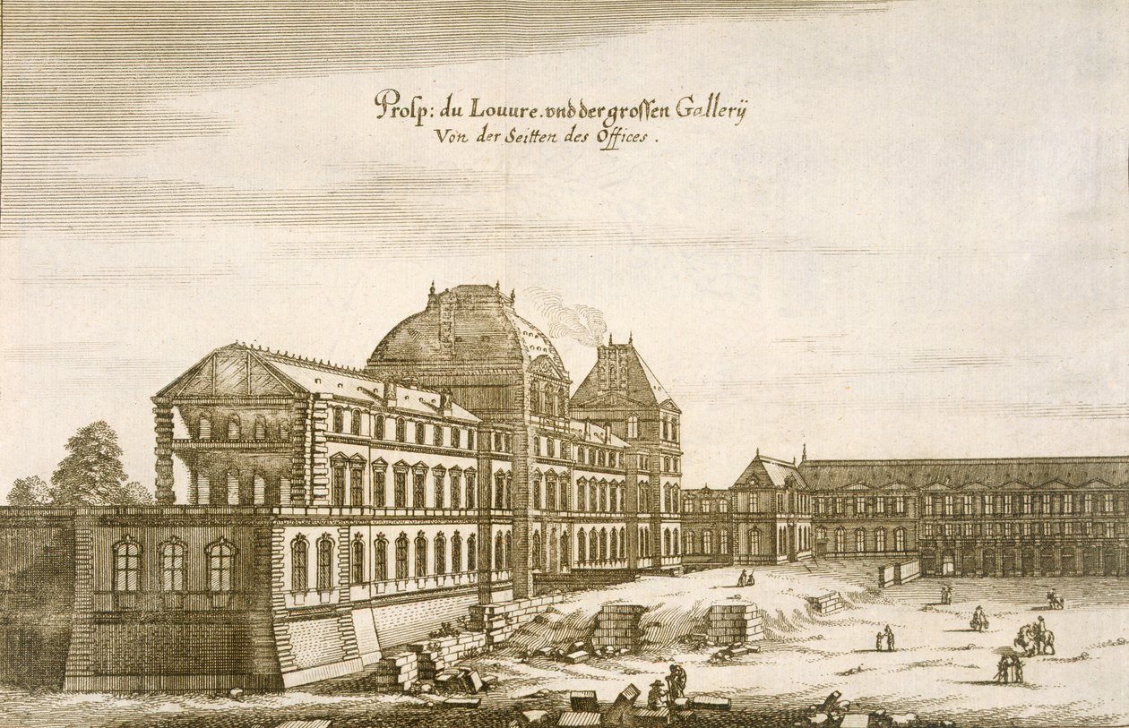 Palais du Louvre de German School