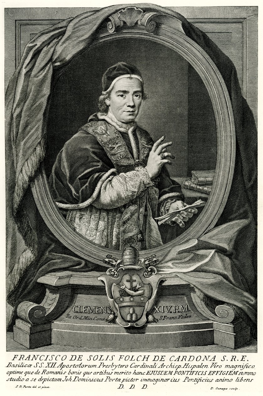 Papa Clemente XIV de German School