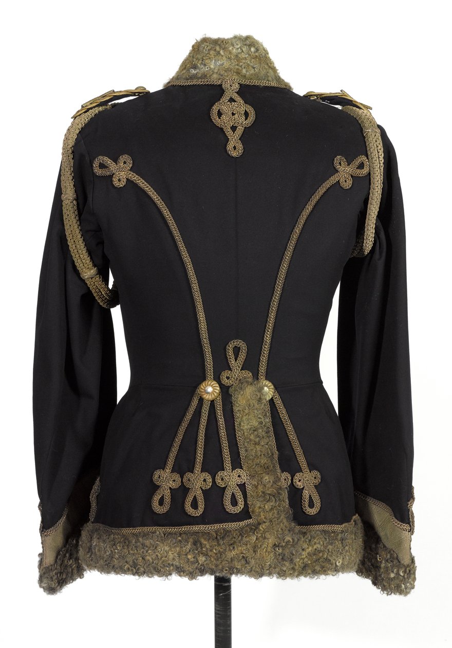 Pelisse, 3º Húsares de Zieten, SAR El Duque de Connaught, antes de 1914 de German School