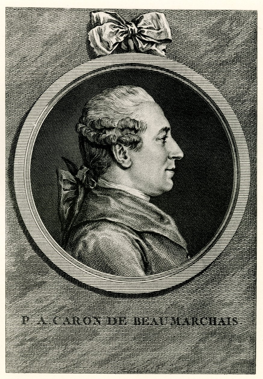 Pierre Augustin Caron de Beaumarchais de German School