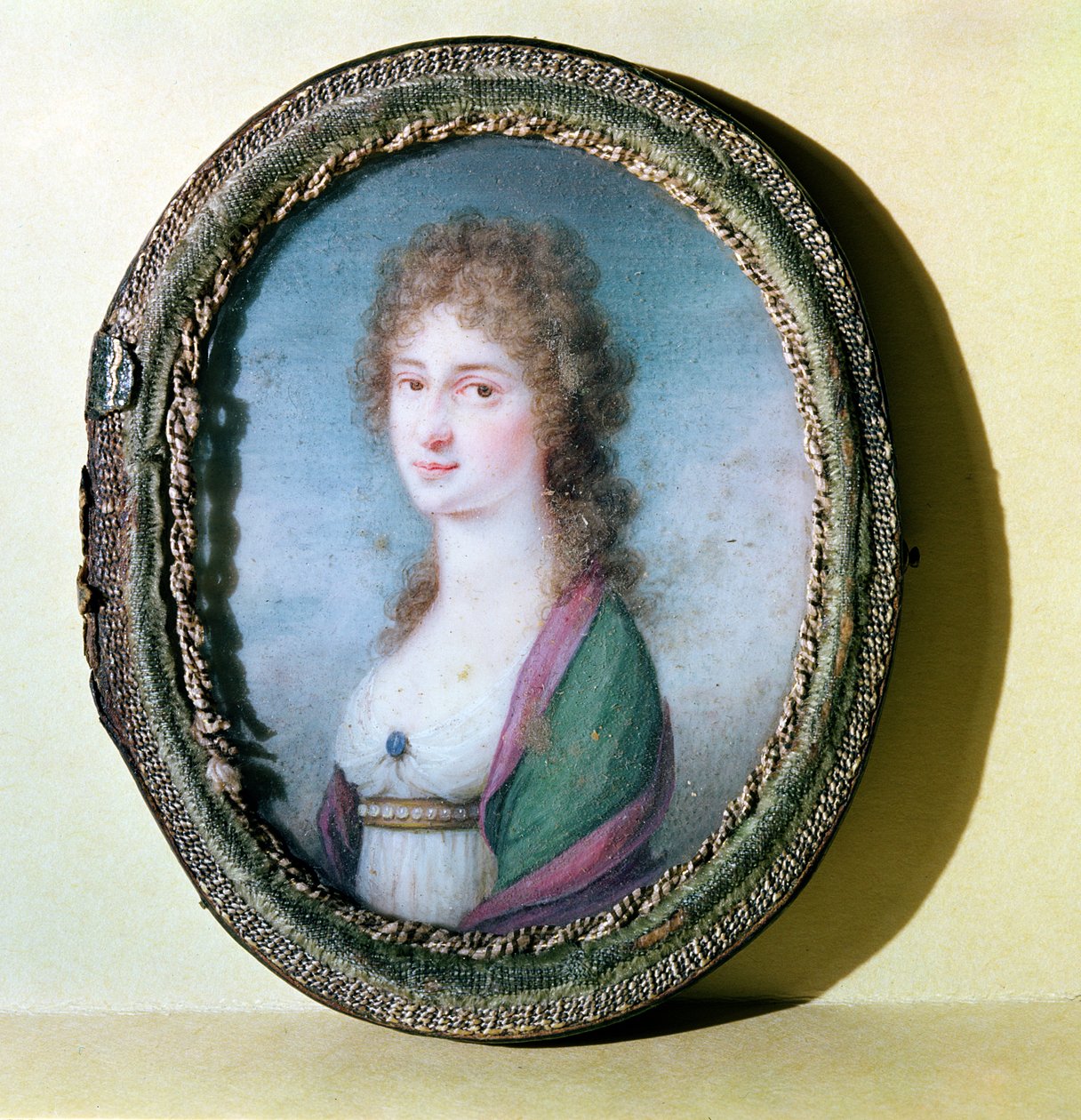 Retrato en miniatura de la condesa Marie Erdody (1779-1837) de German School