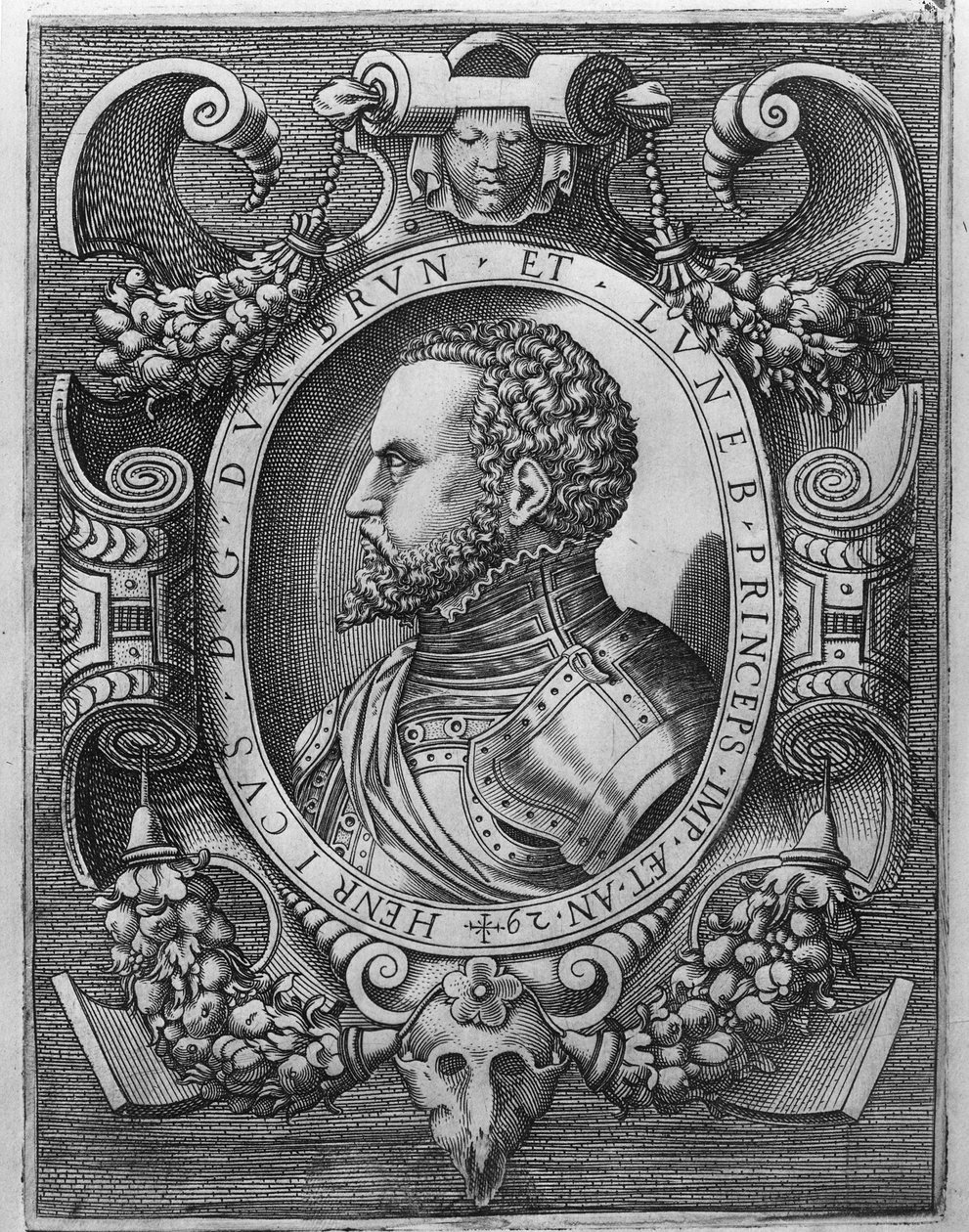 Retrato de Enrique el Joven, Duque de Brunswick y Luneburgo, 1529 de German School
