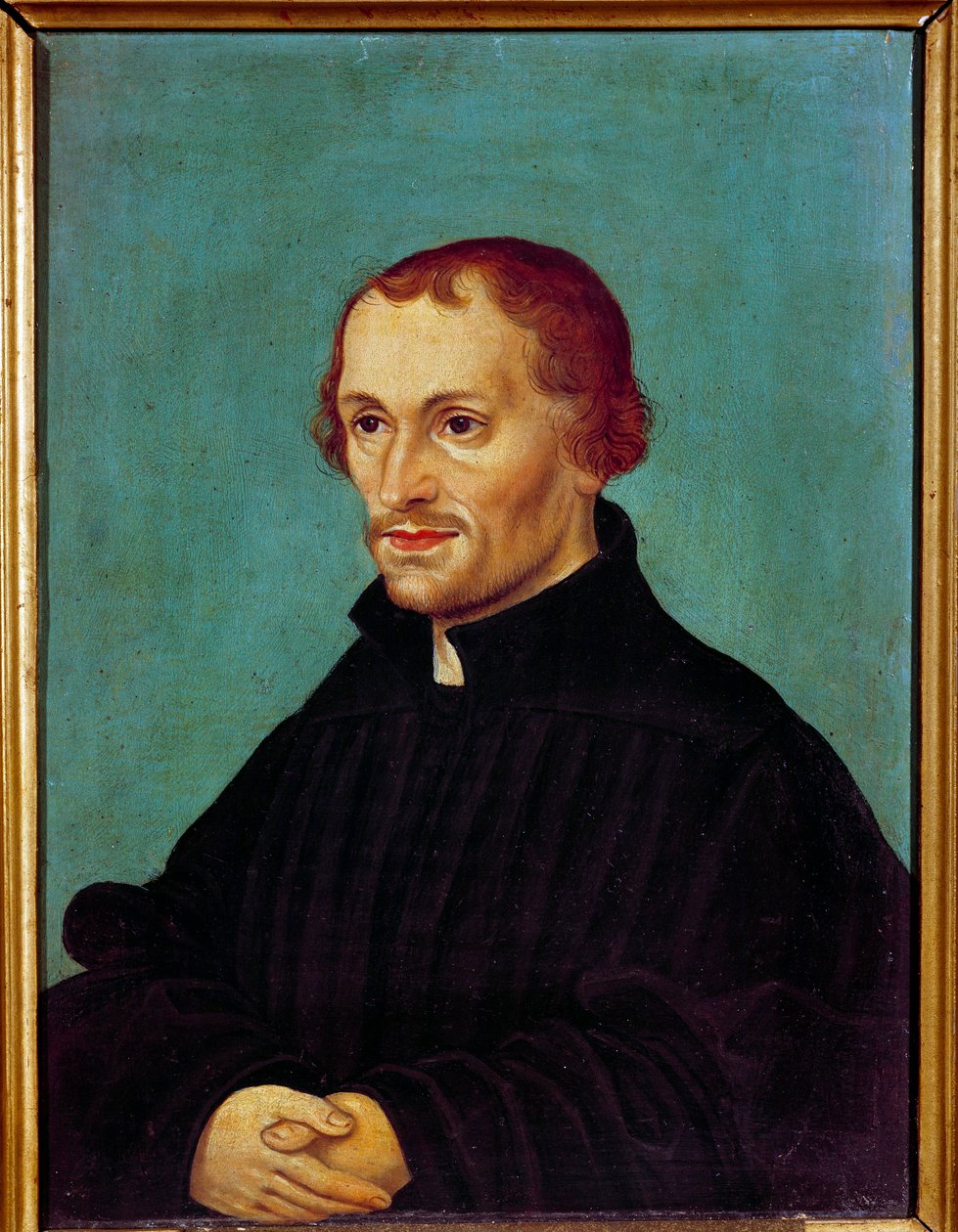 Retrato de Felipe Melanchton de German School
