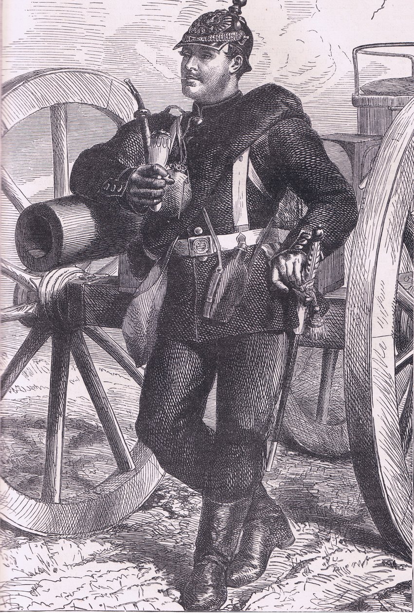 Artillero prusiano de German School