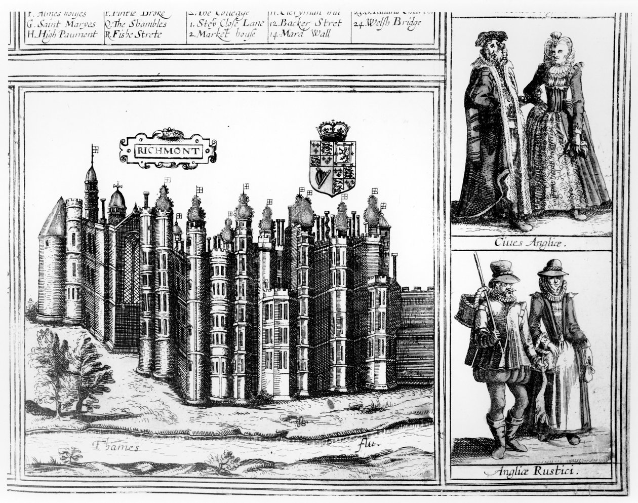 Richmont, publicado por Braun & Hogenburg, 1617 de German School