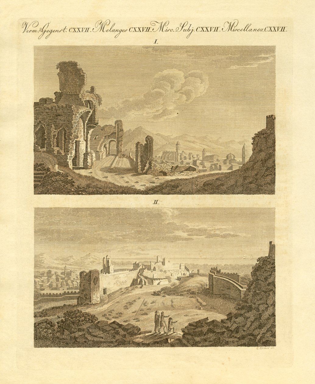 Ruinas de la antigua ciudad de Sagunto en España de German School