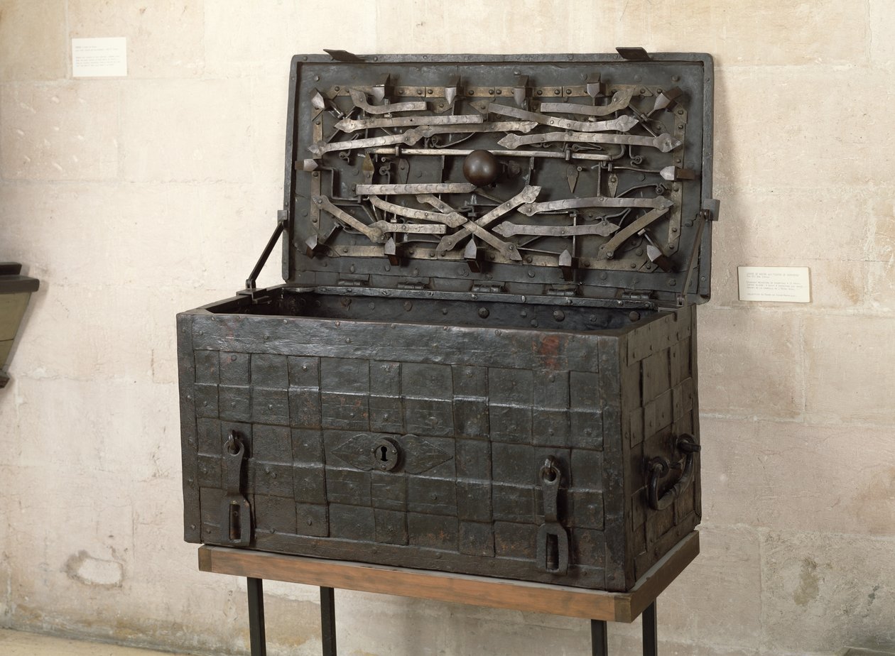 Cofre de mar de Núremberg (madera y metal) de German School