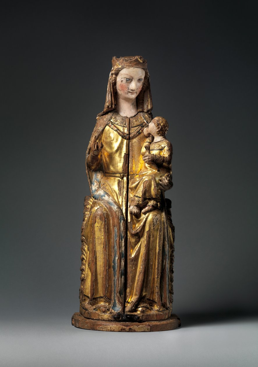 Santuario de la Virgen, panel cerrado, c.1300 de German School