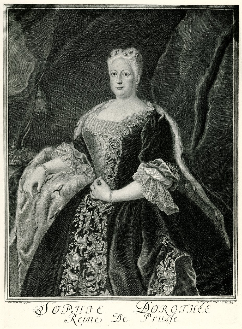 Sofía Dorotea, Reina de Prusia (1687-1757) de German School