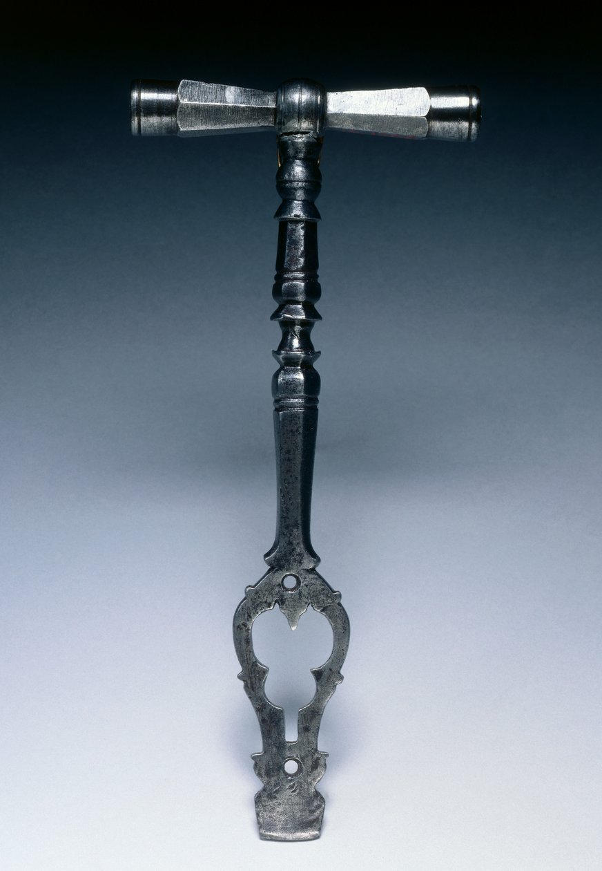 Llave para un arma de rueda, c.1600-25 de German School