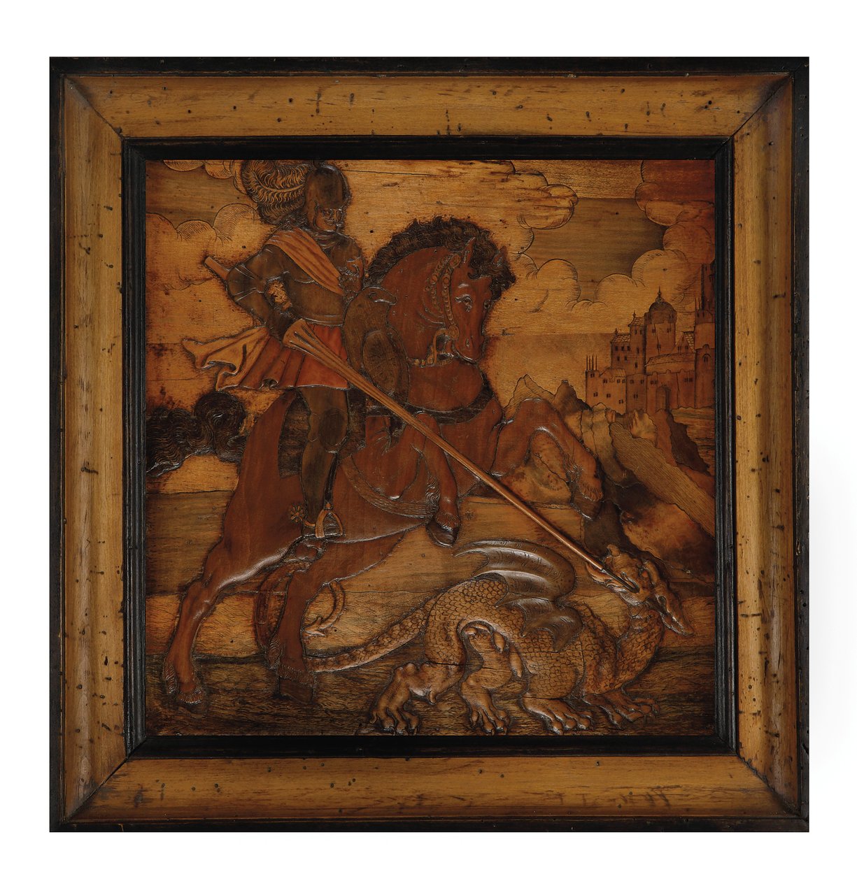 San Jorge y el Dragón, talleres de Eger de German School