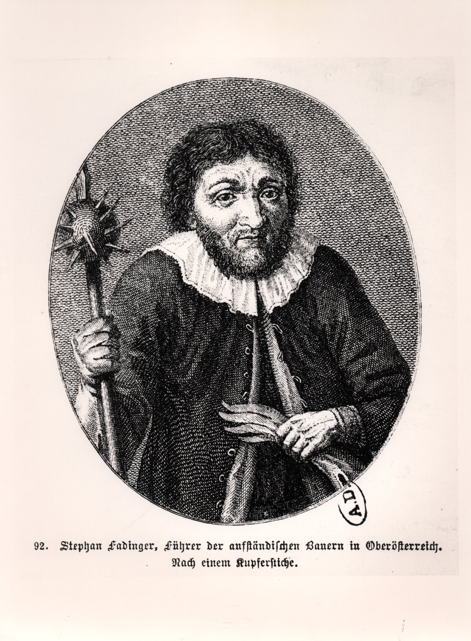 Stephan Fadinger, líder de la revuelta campesina austriaca (1625-1626) de German School