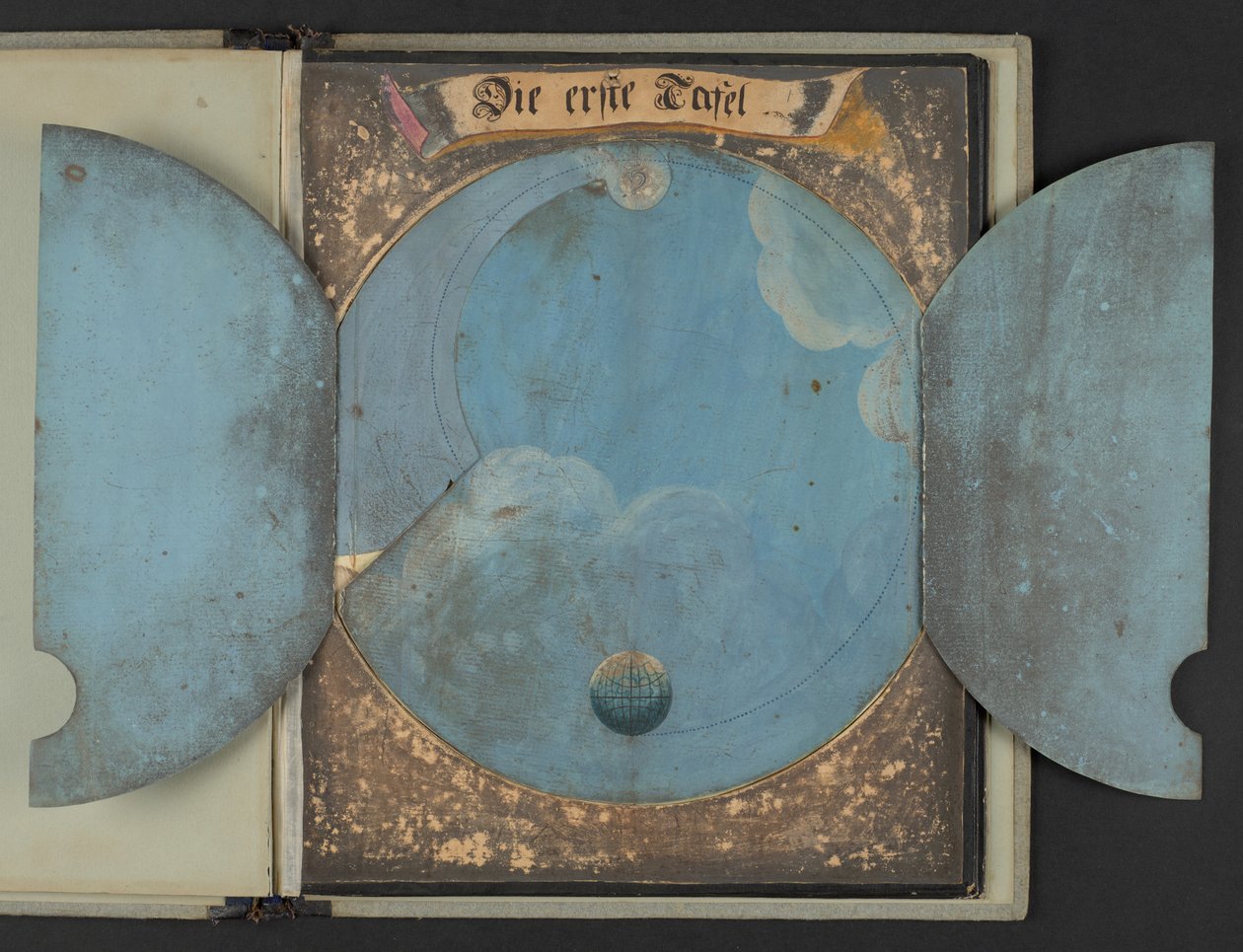 Cuadros que representan al hombre en tres estados diferentes, Añadir MS 5788 de German School