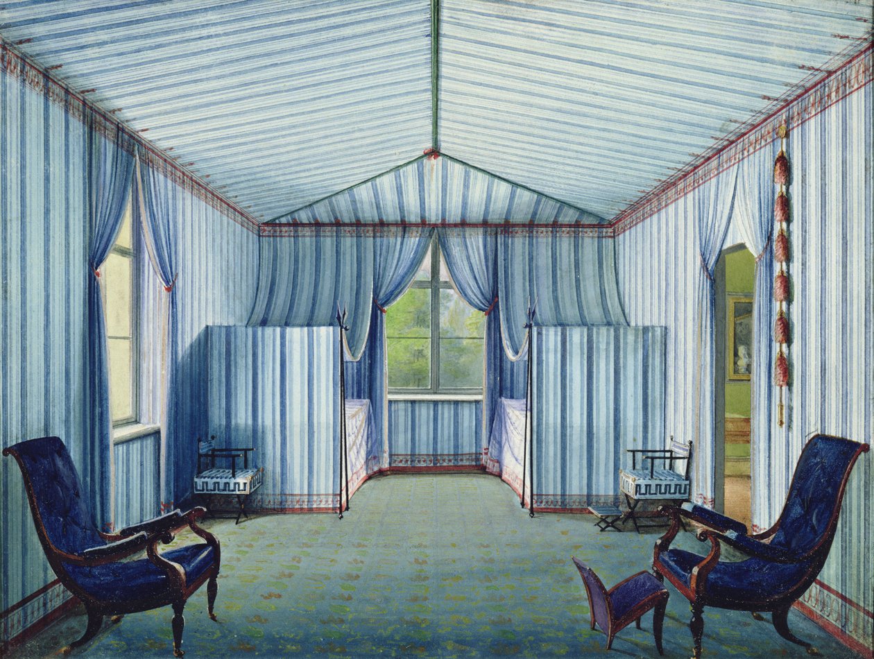 Sala de la tienda, después de 1830 de German School
