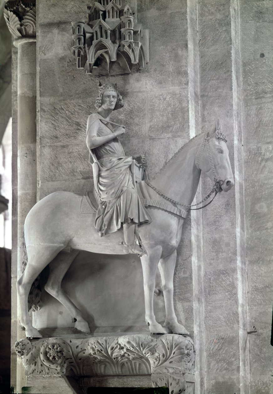 El jinete de Bamberg, 1230-35 de German School