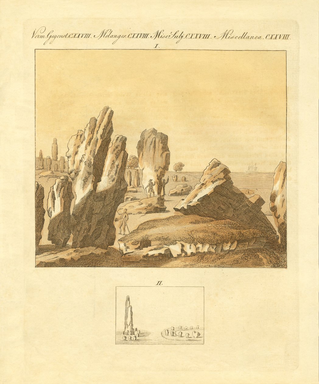 Los monumentos celtas de Carnac de German School