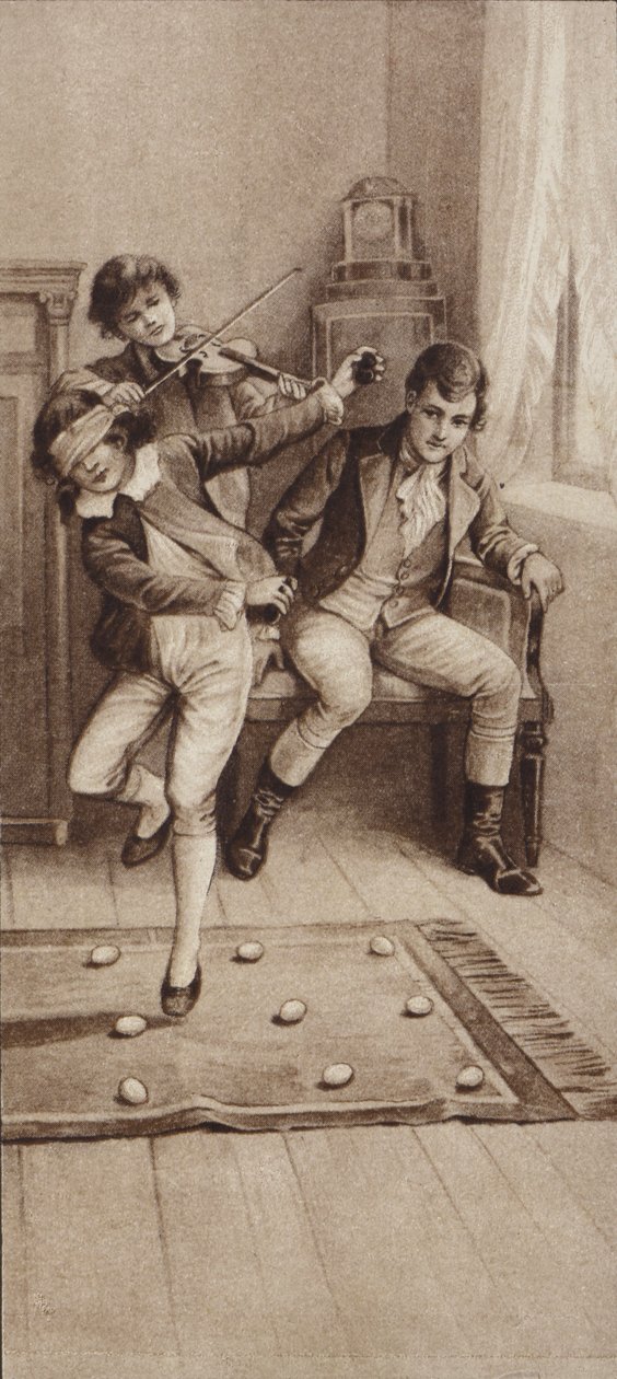 La danza del huevo (litografía) de German School