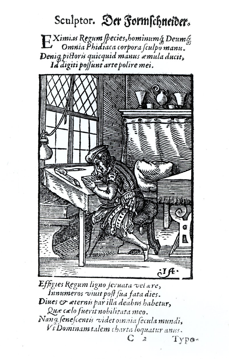 El grabador, publicado por Hartman Schopper de German School