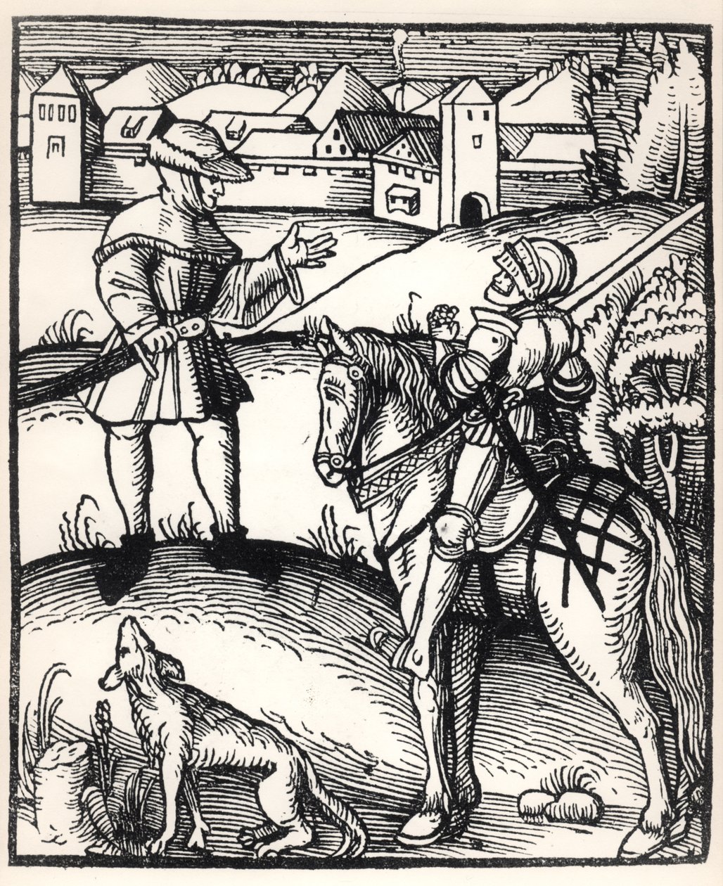 El caballero y el campesino de German School